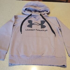 Under Armour Purple Hooded Sweatshirt Size XS